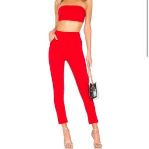 Revolve Superdown Remy Bandeau Pant Set